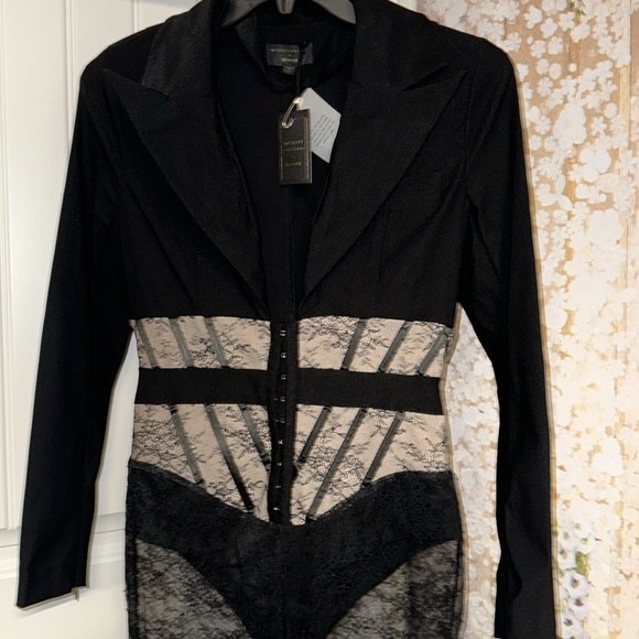 Michael Costello x REVOLVE Claudette Jumpsuit in Black - Picture 7 of 9